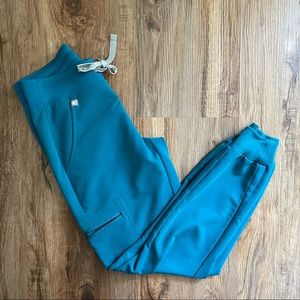 Figs Pacific Blue XXS petite Zamora Jogger Scrub Pants